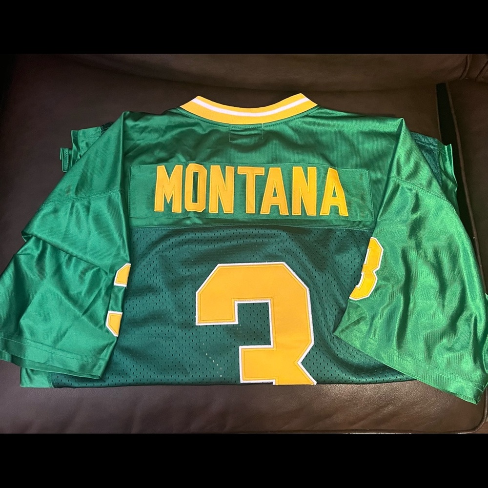 Vintage Notre Dame Joe Montana Jersey Size XL